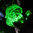 Leuchtpilz Myzelspritze - natürliche Biolumineszens
